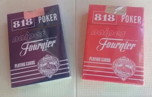 Barajas, Cartas, Juego Poker, Naipes Fournier 818