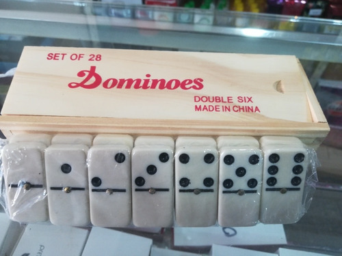 Domino Caja De Madera Juego De Mesa Mayor Y Detal Somos Tien