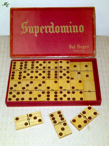 Juego De Domino De Madera Grande