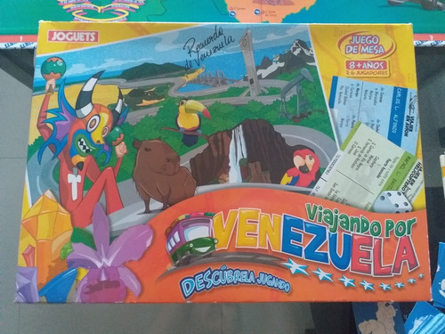 Juego De Mesa Viajando Por Venezuela