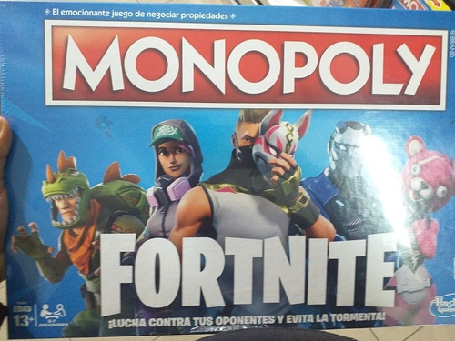 Juego De Mesa/monopoly Fortnite/hasbro/ Monopolio/niños