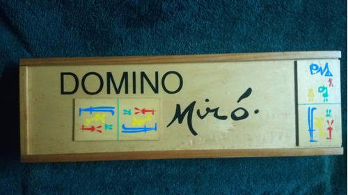 Juego Domino Marca Miró