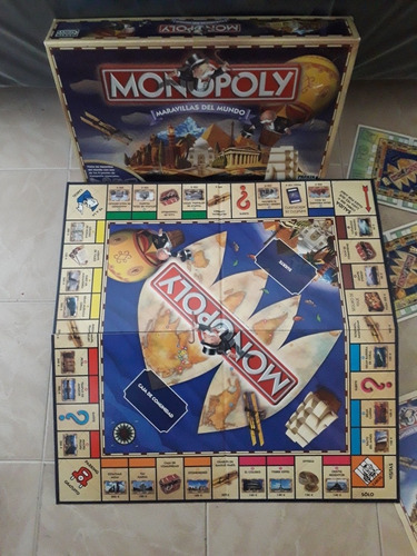Juego Monopolio Maravillas Del Mundo Original