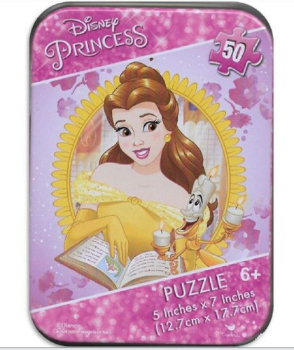 Mini Rompecabezas Puzzle 50 Piezas Princess Disney
