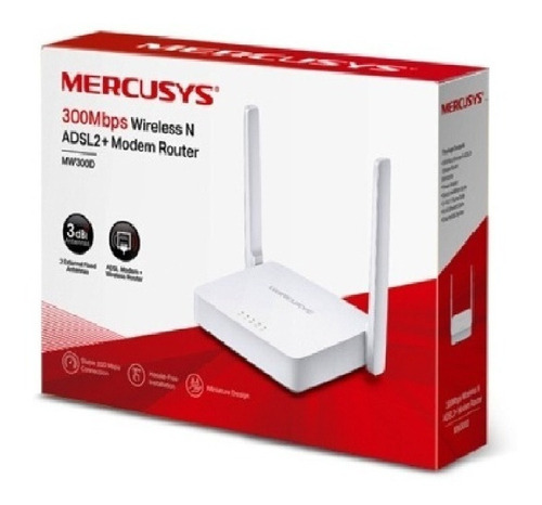 Modem Router Inalambrico Mercusys Tp Link Aba Internet Wifi