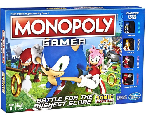 Monopolio Edición Sonic - Hasbro