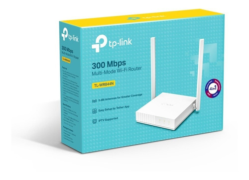 Router Inalambrico Tp-link Tl-wr844n 2 Antenas 300mbps Nuevo