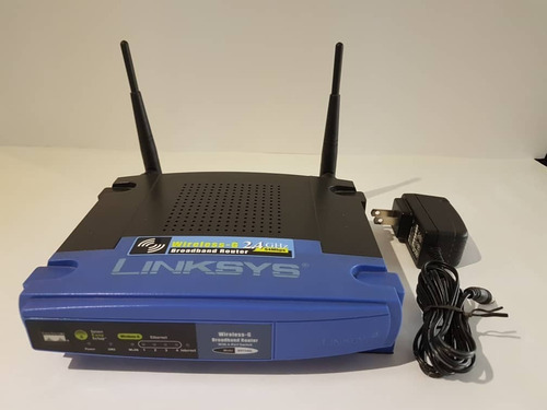 Router Inalámbrico Linksys Wireless-g 2.4 Ghz 54mbps