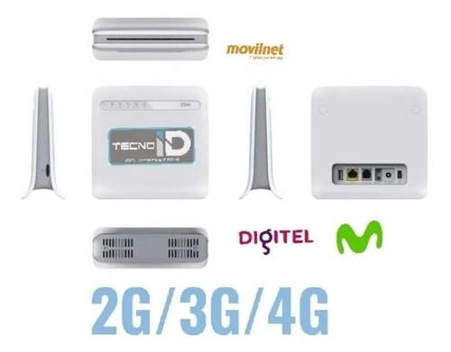 Router Modem Multibam Zte Mf253s Wifi Digitel 4g