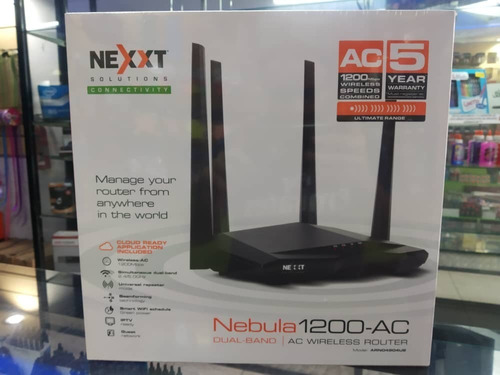 Router Nexxt Nebula -ac 4 Antenas Doble Banda