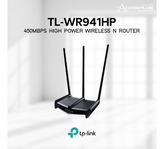 Router Wifi Tp Link Tl-wr 941hp Rompe Muro 3 Antenas 450mbps