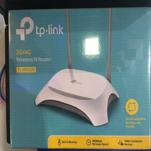 Router Wifi Tp-link Tl-mrg4g 300mbps 2 Ant,1puerto Usb