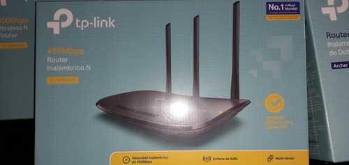 Router Wifi Tp-link Wr840n 3 Antenas, 450mbps, 39
