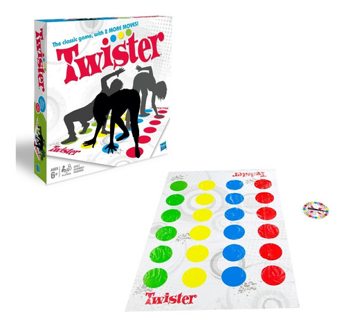Twister Juego De Mesa De Hasbro Original