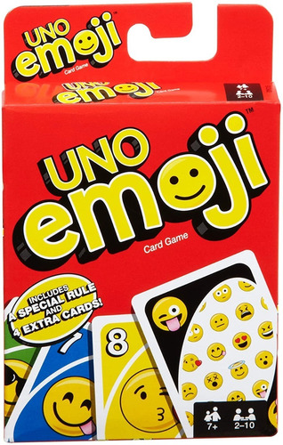Uno Emoji Juego De Cartas Original