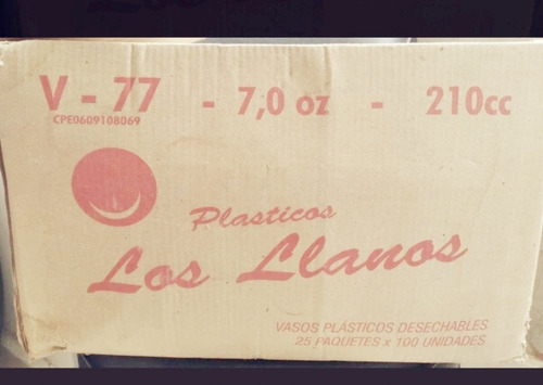 Vasos Plásticos Los Llanos 77