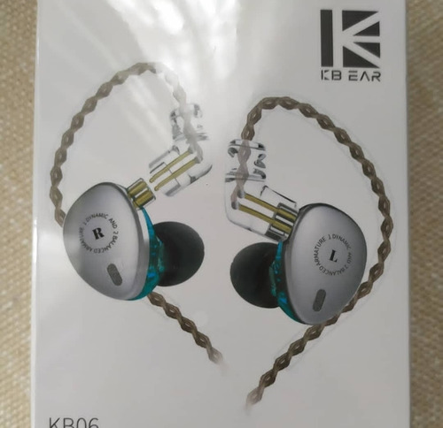 Audífonos Profesionales In Ear Kbear Kb06 Monitor 50us*