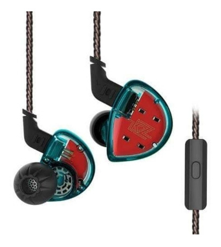 Audifonos Profesionales In Ear Kz Es4 Monitor 39us*