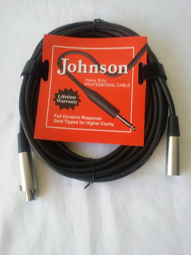 Cable Para Microfono Canon - Canon Profesional Jhonson
