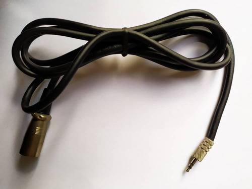 Cable Profesional De 3.5mm Stereo A Cable Xlr Macho (2 Mts.)