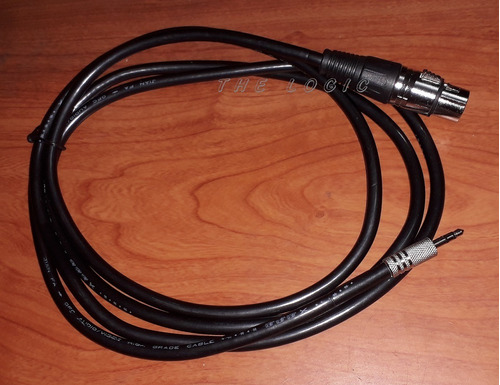 Cable Profesional Para Microfono Xlr-plug 3.5mm, 1.8 Metros