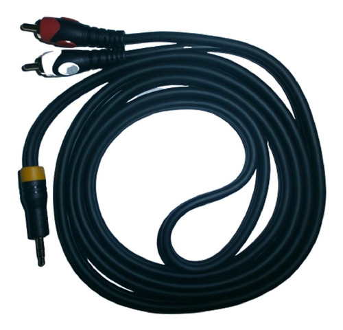 Cable Profesional3.5 A 2 R C A 2 Metros Auxiliar Audio I