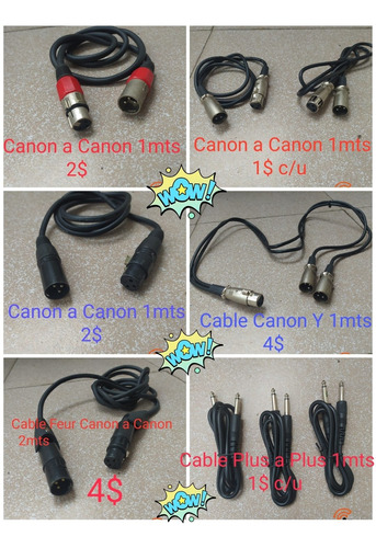 Cables De Audio Profesional