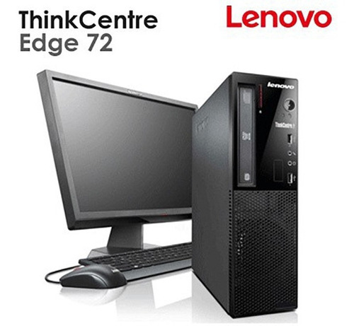Computador Lenovo Edge M72e Corei3 8gb 500gb Hdd Monitor 19
