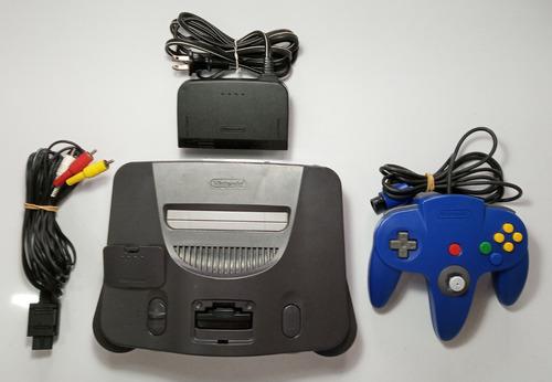 Consola De Nintendo 64 + Cables + Control Oferta