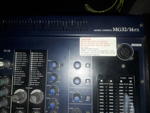 Consola Yamaha 32 Canales Mgf!! En Case Profesional!