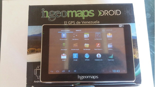 Gps Ingeomap Droid Excelente Estado Y Todos Sus Accesorios