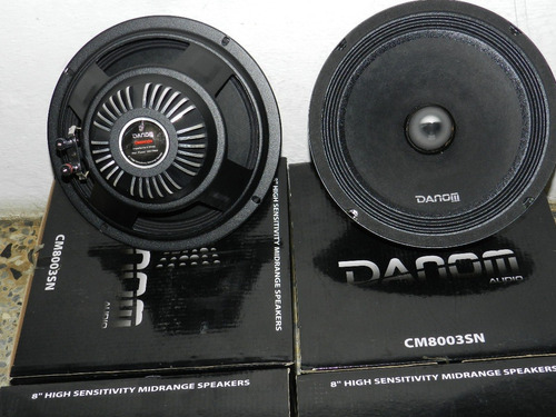 Medios 8 Danom De Neodymium Profesionales 360 Watts 4 Hom