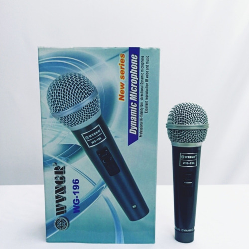 Microfono Alambrico Semi Profesional Con Cable Incluido