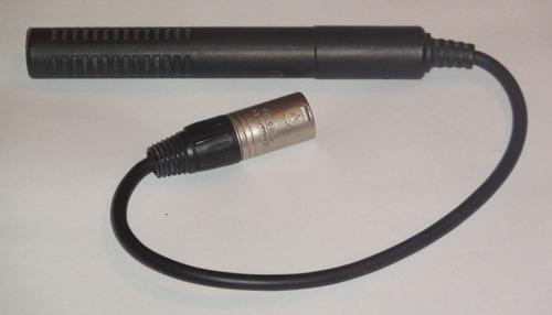 Microfono Neutrik Pofesional Para Videocamaras Con Adaptador