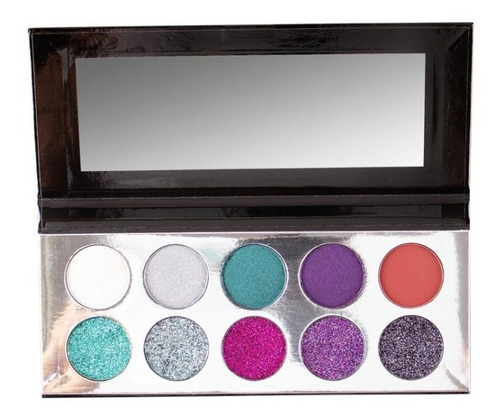 Paleta Trend Beauty Glitter Silver Original! Mayor/detal