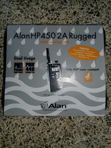 Radio Alan Hpa Rugged Profesional Portable