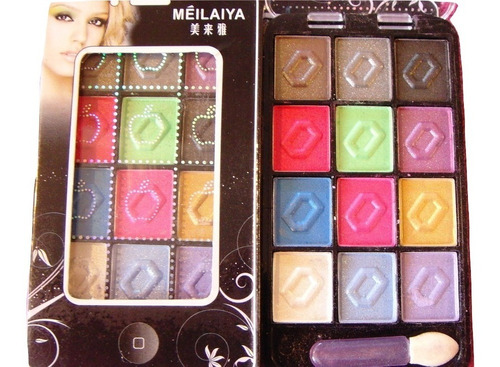 Sombras De Ojos De 12 Colores Ventas Al Mayor Y Detal X6unid