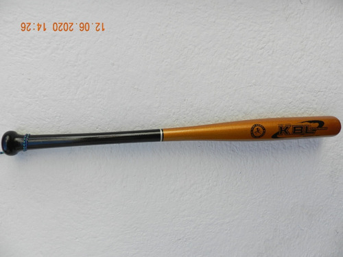 Bate De Madera Baseball Rubber Wooden Kbl Training N° 32