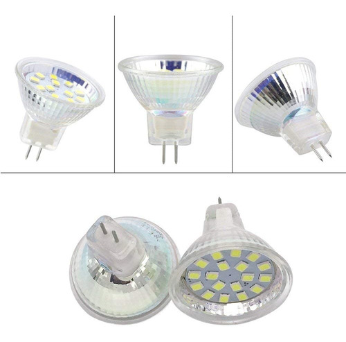 Bombillo Dicroico Led 3w Mrk De Cristal