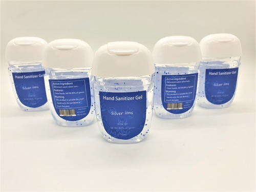 Gel Antibacterial De Cartera Silver Ions 30ml Importado X 2