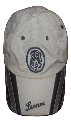 Gorra Leones Del Caracas 100% Original Blanca Ajustable