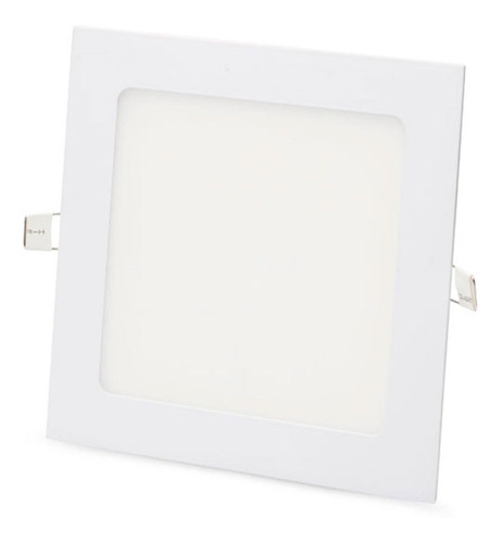 Lampara Led Panel 3w Spot Ojo De Buey Cuadrada Luz Blanca