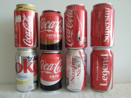 Latas De Coca Cola De Coleccion