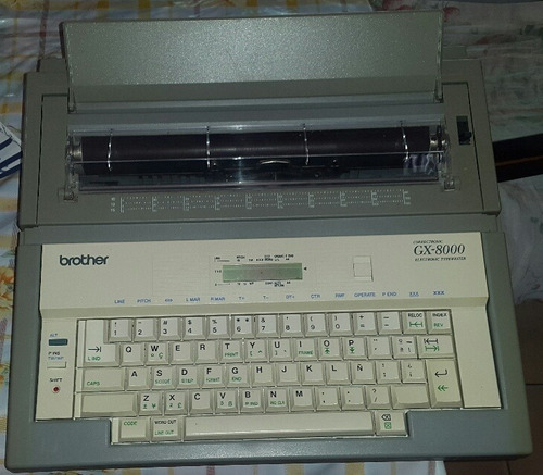 Maquina De Escribir Brother Gx-