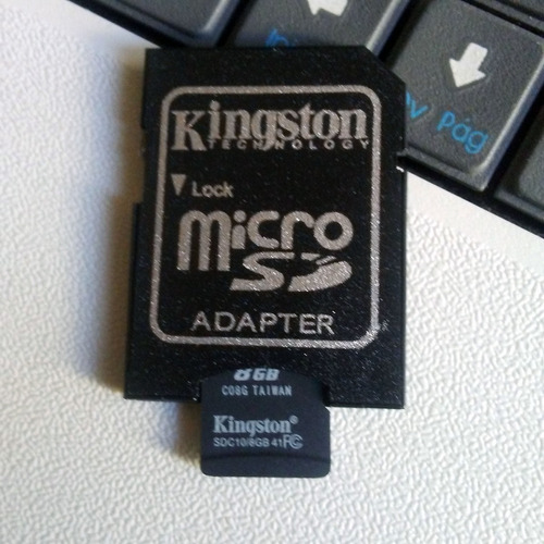 Memoria Micro Sd 8gb Con Adaptador Celulares Camaras Mp3
