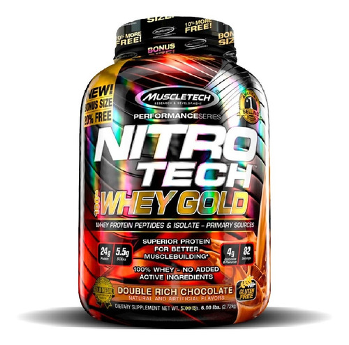 Nitro Tech Whey Gold 4 Lbs Muscletech