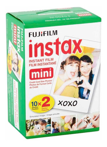 Pelicula Instantánea Cámara Fujifilm Instax Mini Pack De