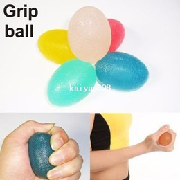 Pelota Antiestres Grip Ball Marca Jogger Solo Color Gris