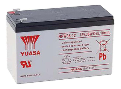Pila Bateria 12v 9ah Yuasa Original Ups Cerco Alarma Central