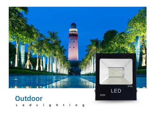 Reflector Faro Led De 50w, Faro Para Exterior 110v-220v Ip66